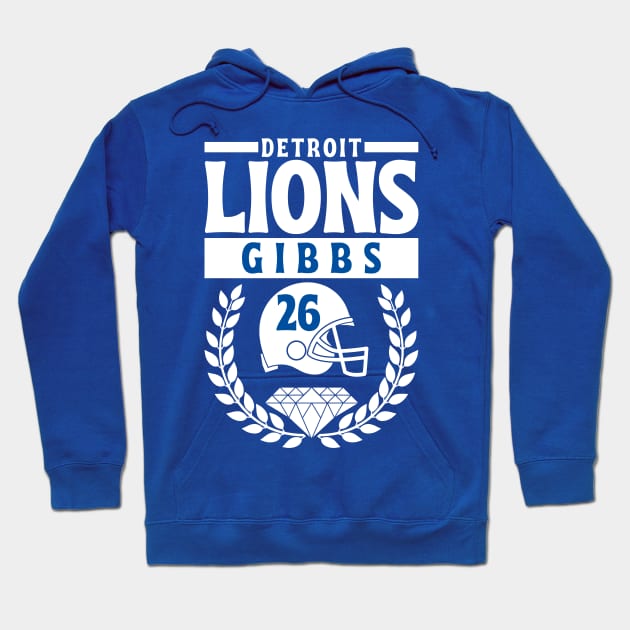 Detroit Lions Jahmyr Gibbs 26 Helmet American Football Hoodie by Astronaut.co